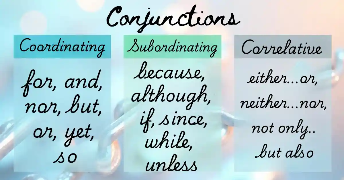 conjunctions