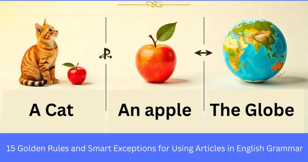 15 Golden Rules for Using Articles in English Grammar