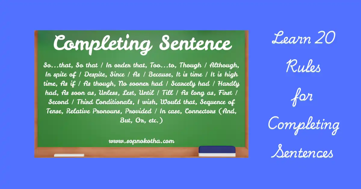 rules-of-completin-sentence