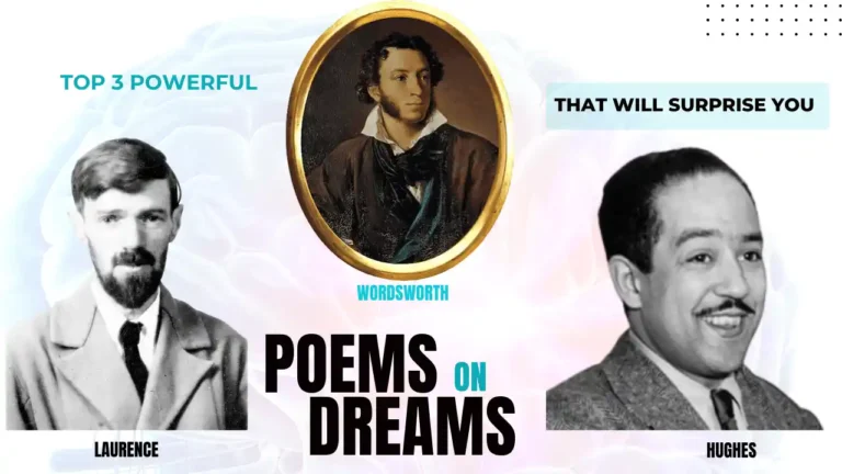Top 3 Powerful Poems on Dreams - Wordsworth, Lawrence & Hughes