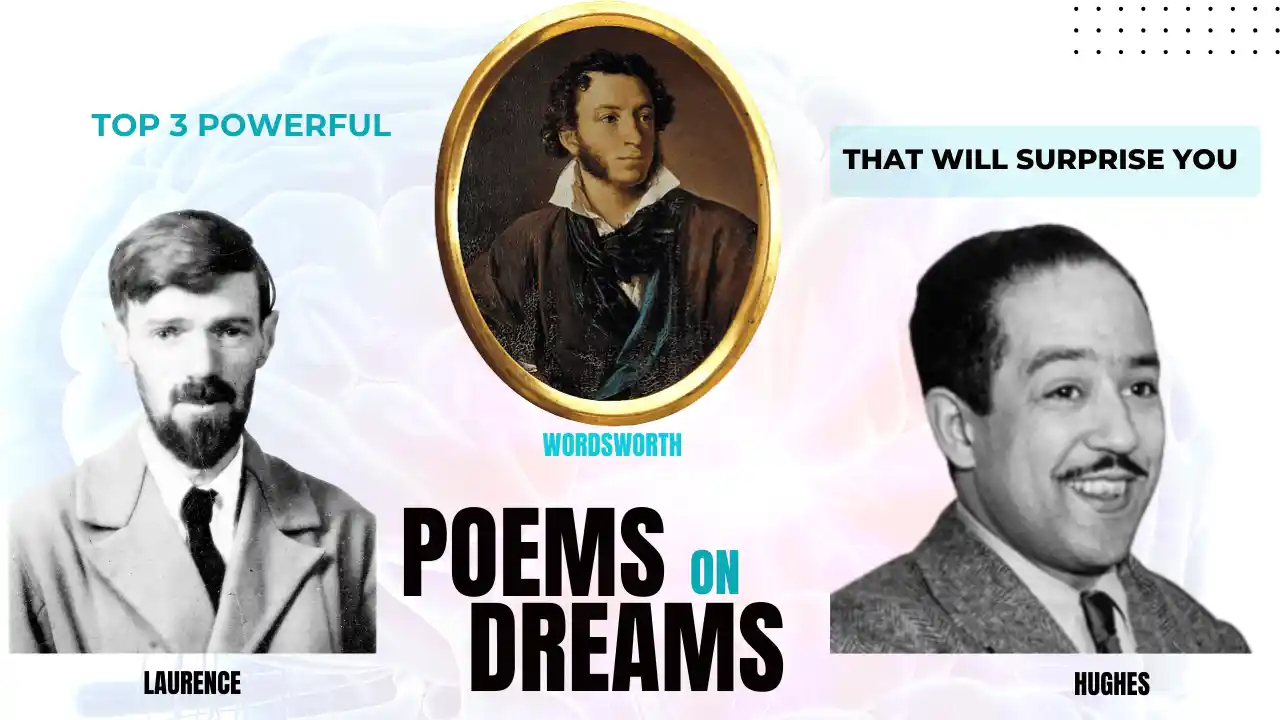 Top 3 Powerful Poems on Dreams - Wordsworth, Lawrence & Hughes
