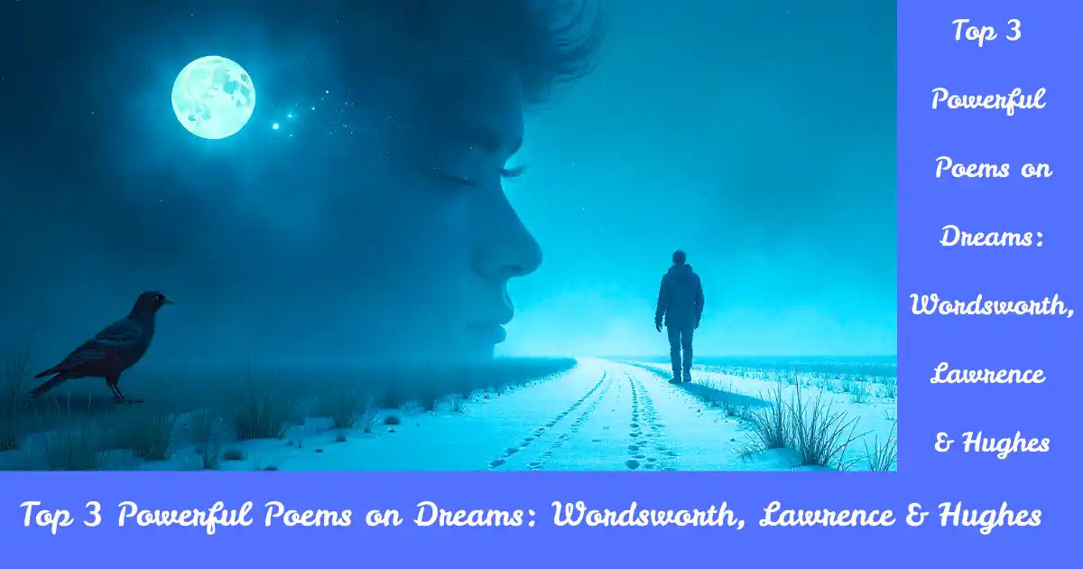 Top 3 Powerful Poems on Dreams: Wordsworth, Lawrence & Hughes 2 dream