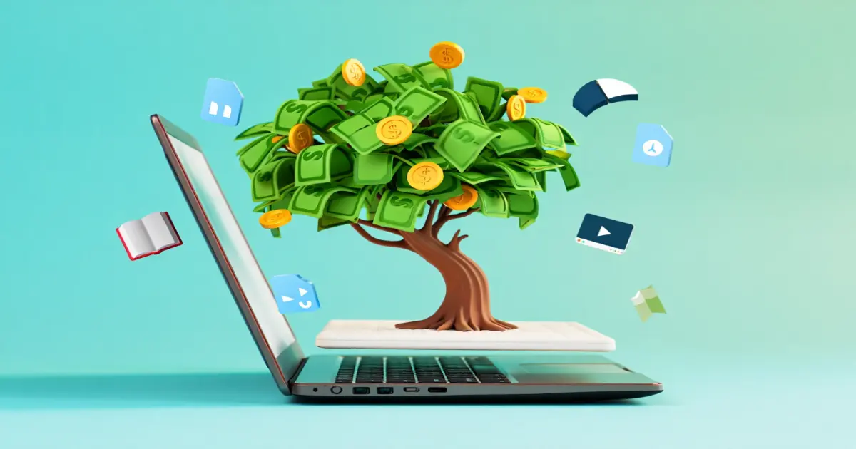 How to Make Passive Income with Digital Products funnel