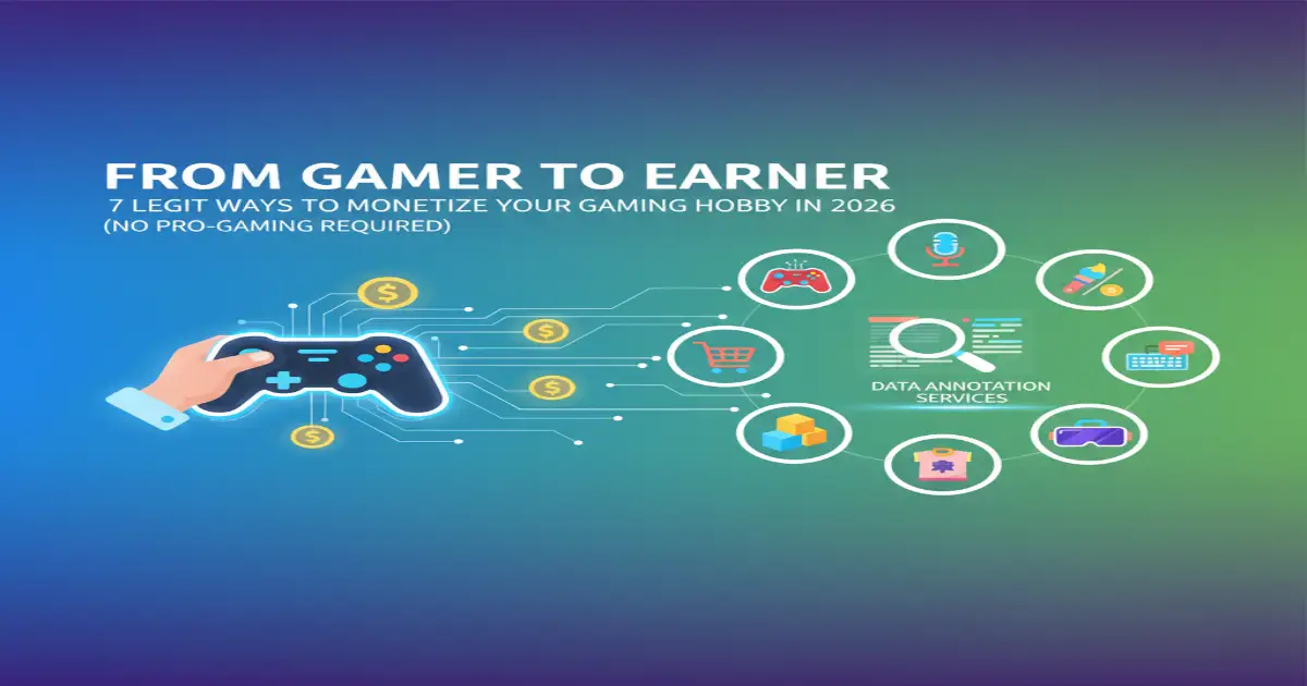 Monetize Gaming Hobby