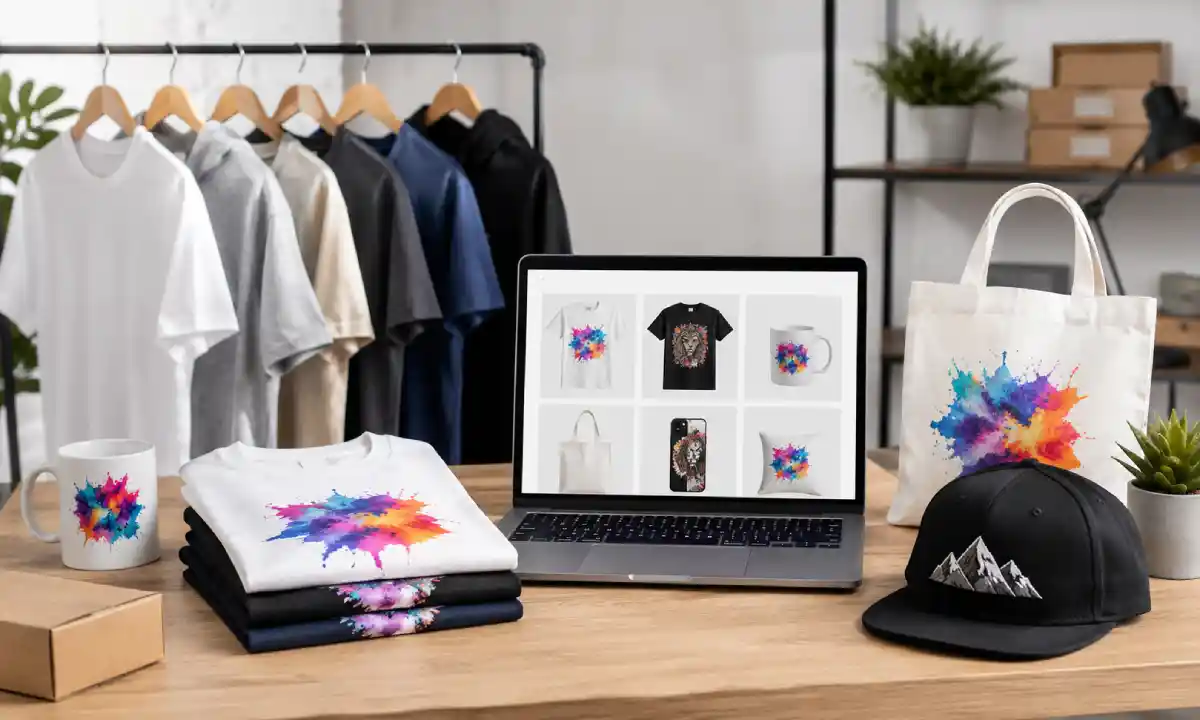 Print-on-Demand Business_ Sell T-Shirts & Products Online